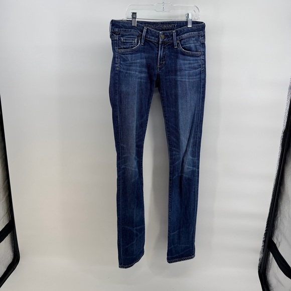 Citizens Of Humanity Denim - Citizens of Humanity Women's Blue Straight leg Jeans